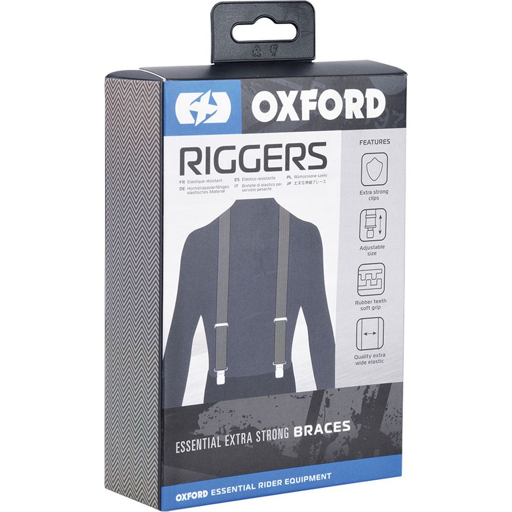 Oxford Riggers Herringbone Grey - FREE UK Shipping, FREE 365 Day Returns | Moto Central