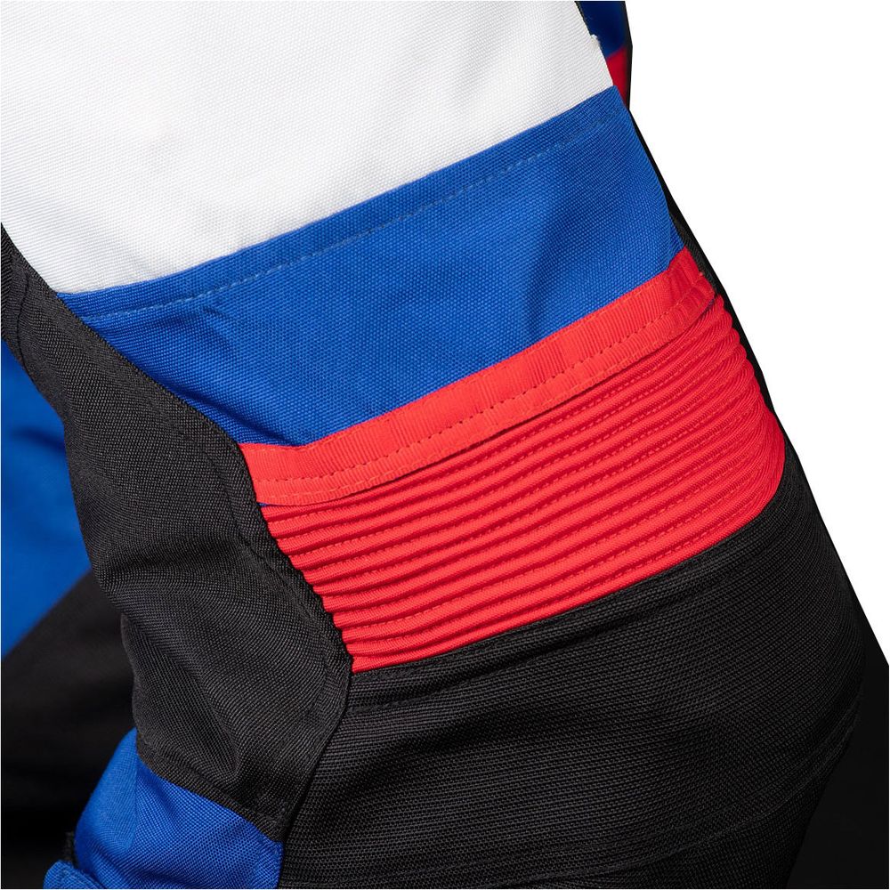 Oxford Rockland Textile Trouser Arctic / Black / Red  - FREE UK Shipping, FREE 365 Day Returns | Moto Central