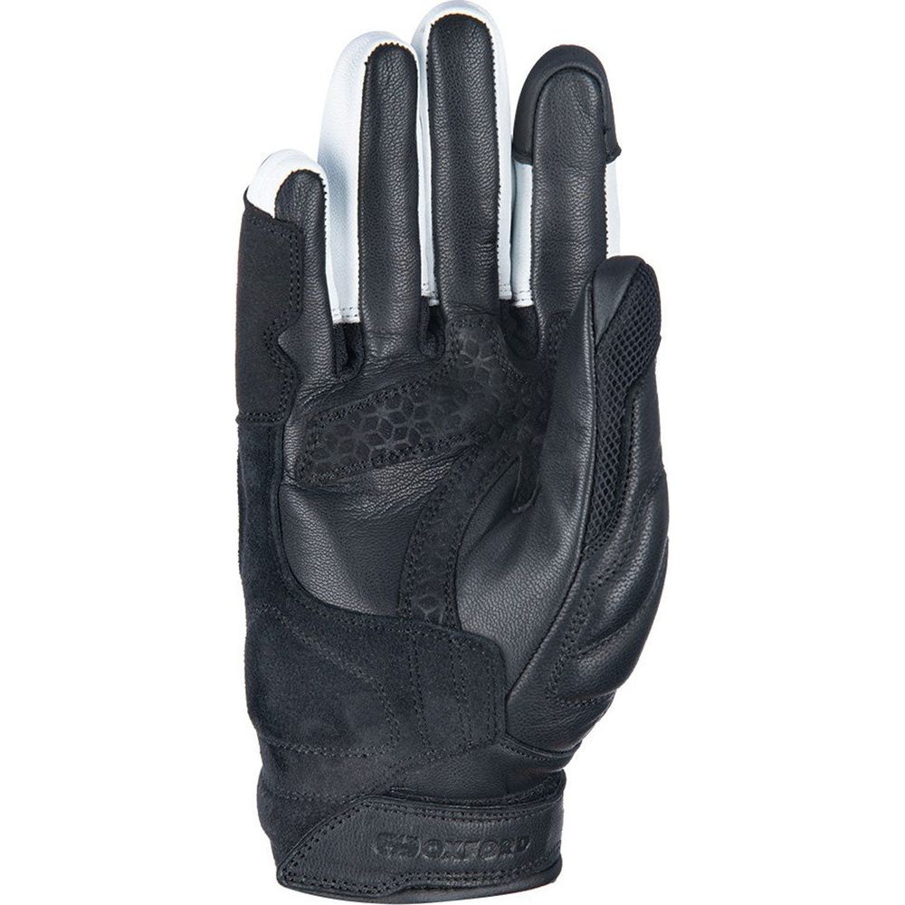 Oxford RP-6S Ladies Leather Gloves Black / White / Pink - FREE UK Shipping, FREE 365 Day Returns | Moto Central