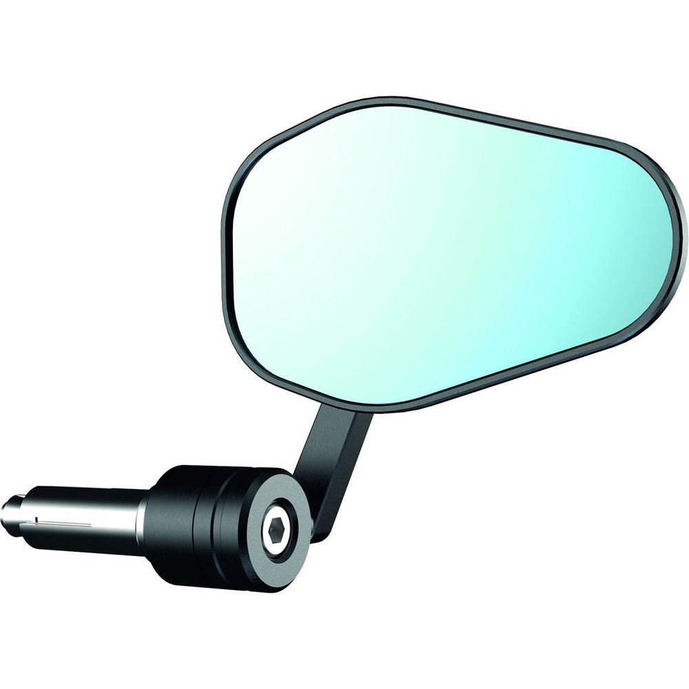 Oxford Shield 360 Bar End Mirror Black