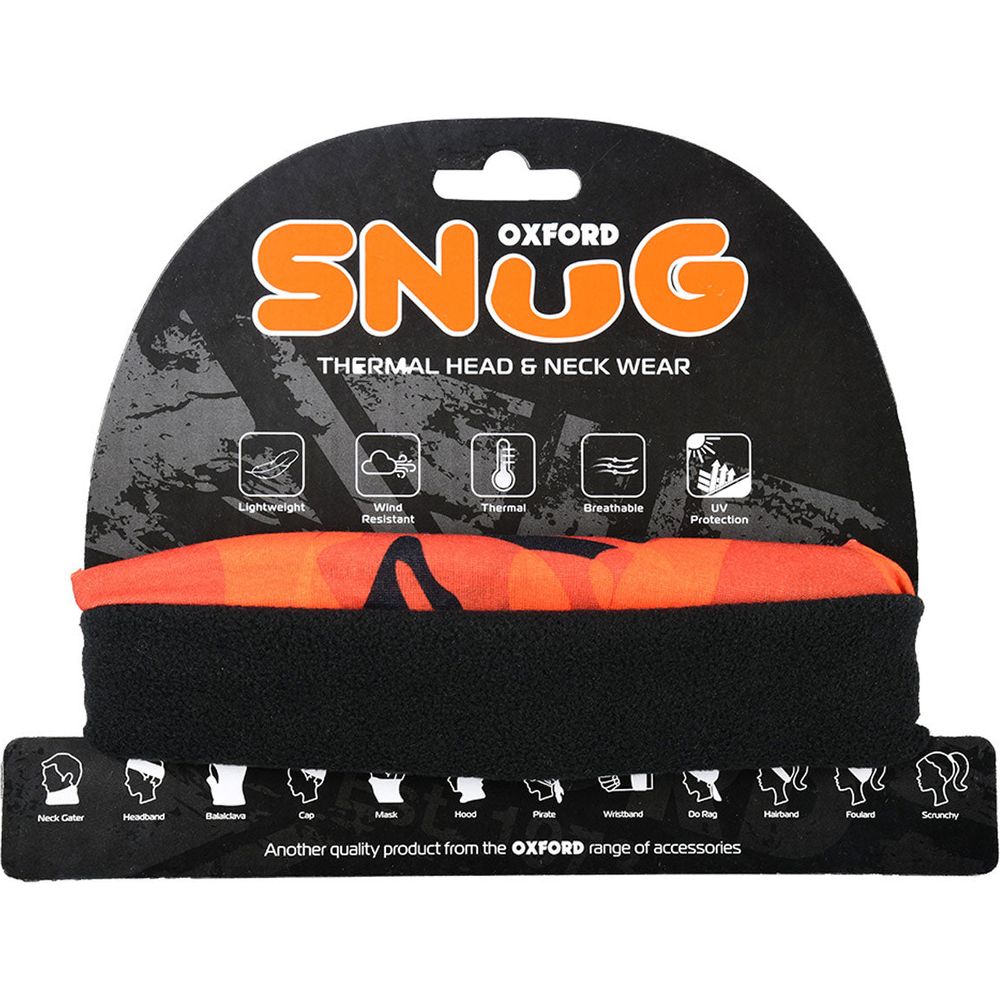 Oxford Snug Thermal Head & Neckwear Havoc Orange