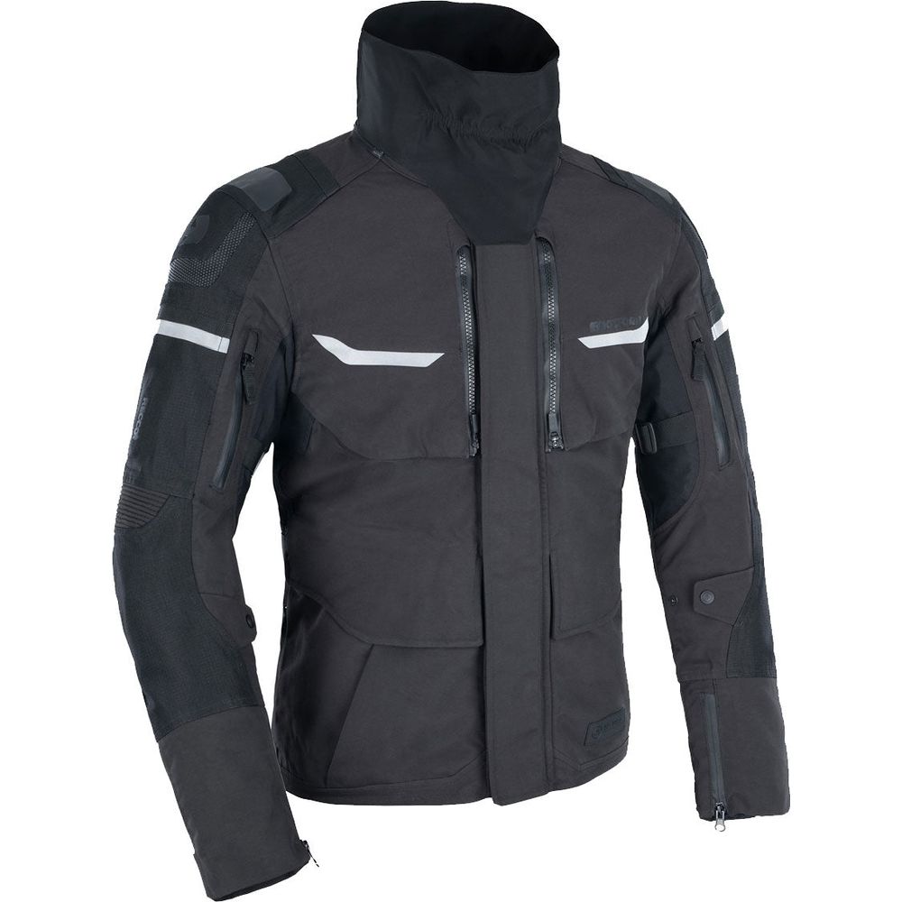 Oxford Stormland Dry2Dry Textile Jacket Tech Black  - FREE UK Shipping, FREE 365 Day Returns | Moto Central