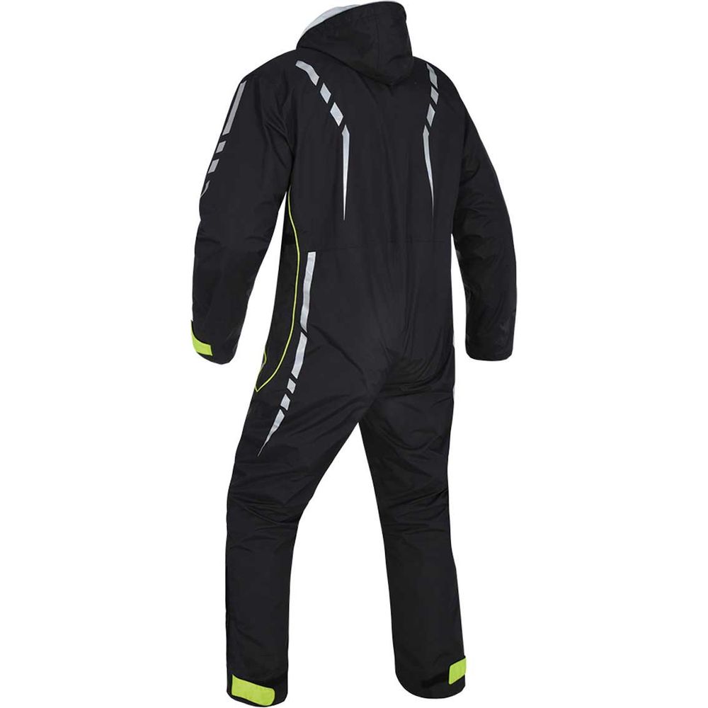 Oxford Stormseal Oversuit Black / Fluo Yellow - FREE UK Shipping, FREE 365 Day Returns | Moto Central