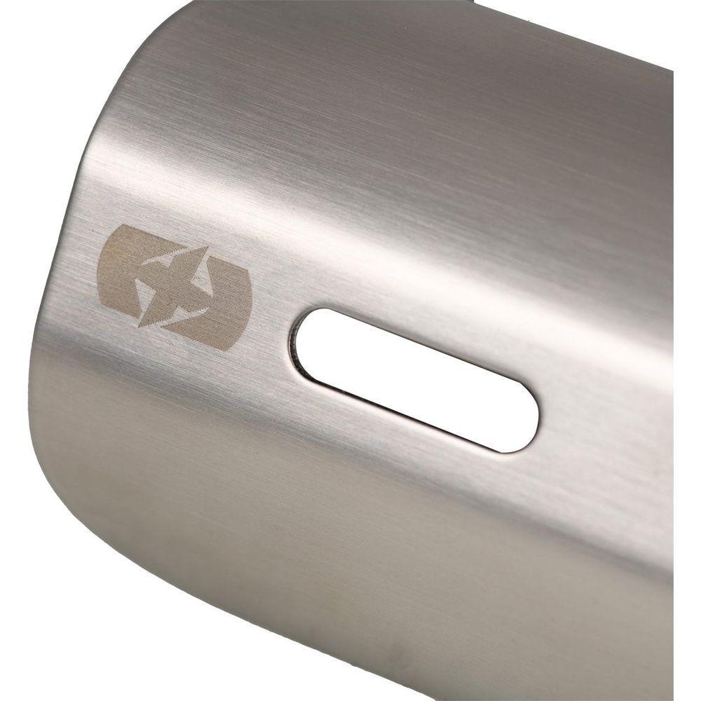 Oxford Street Exhaust Heat Shield Silver - FREE UK Shipping, FREE 365 Day Returns | Moto Central