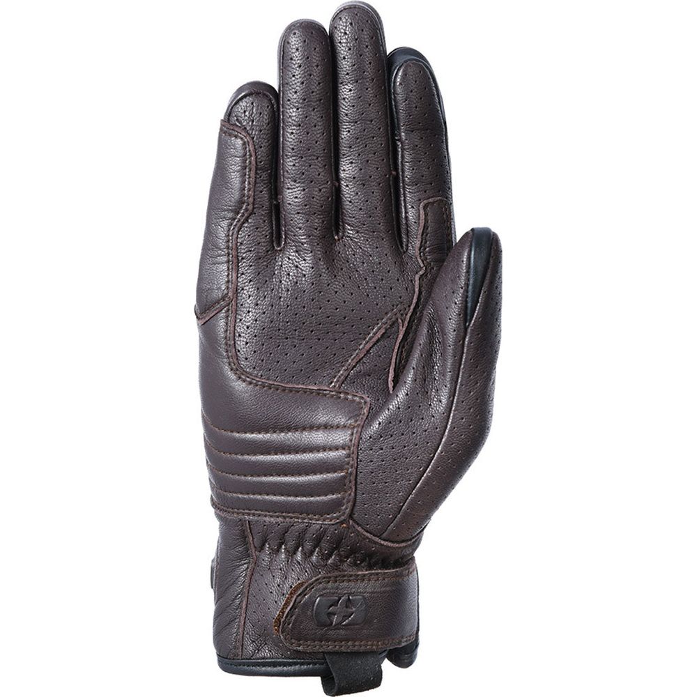 Oxford Tucson 1.0 Leather Gloves Brown - FREE UK Shipping, FREE 365 Day Returns | Moto Central