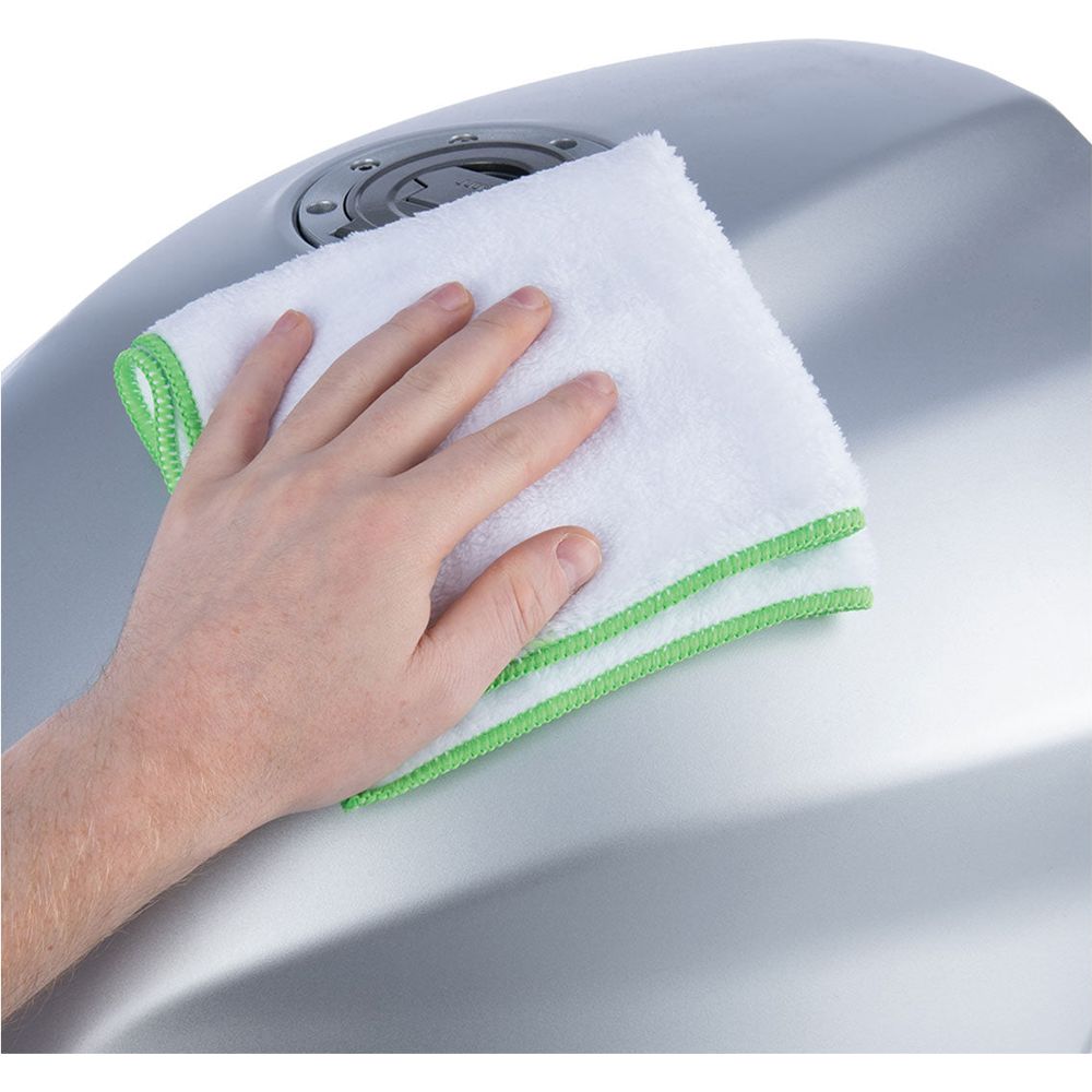 Oxford Ultra Soft Microfibre Towels White - Pack Of 6 - FREE UK Shipping, FREE 365 Day Returns | Moto Central