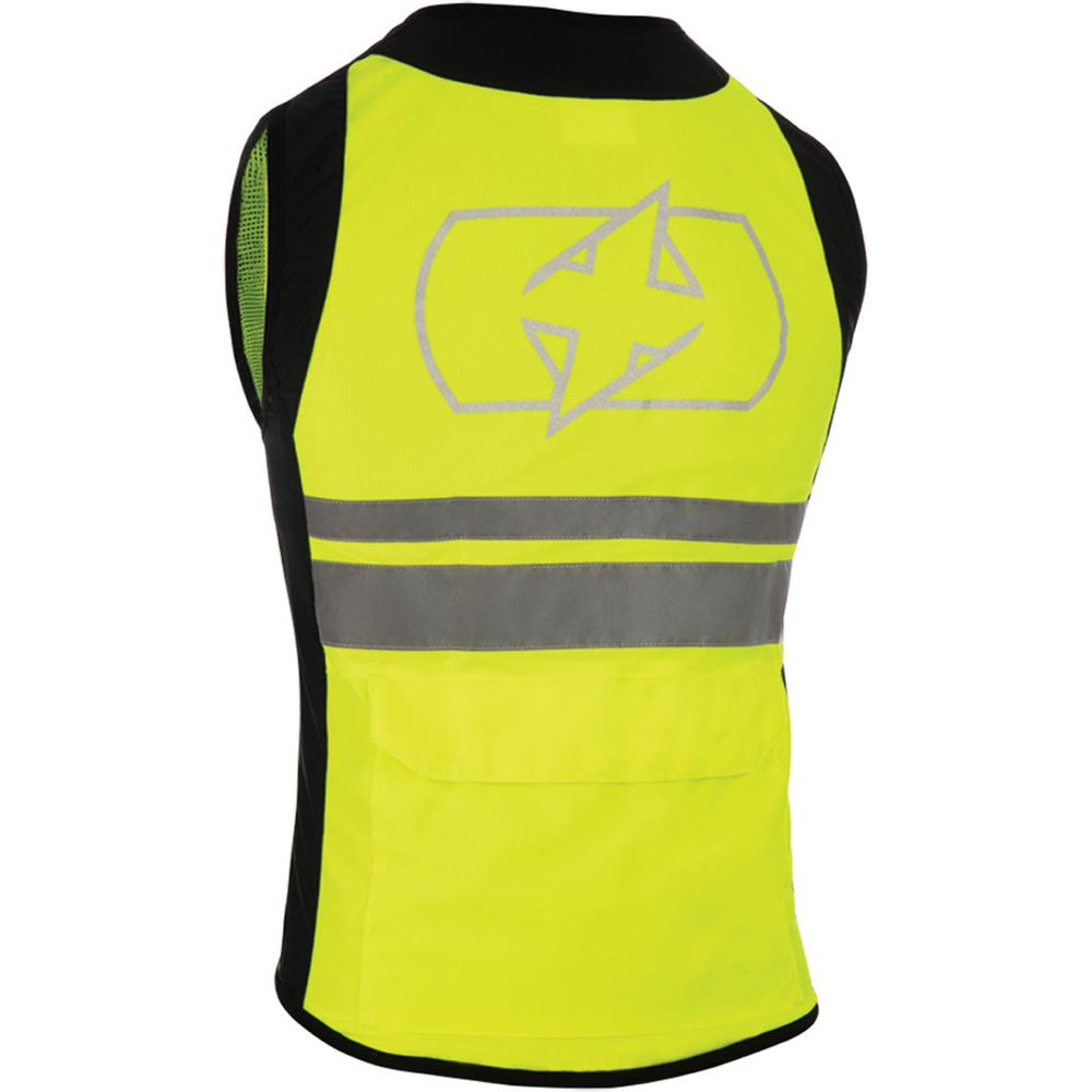 Oxford Utility Bright Top Reflective Vest Fluo Yellow - FREE UK Shipping, FREE 365 Day Returns | Moto Central