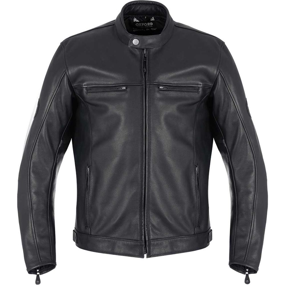 Oxford Walton Leather Jacket Black