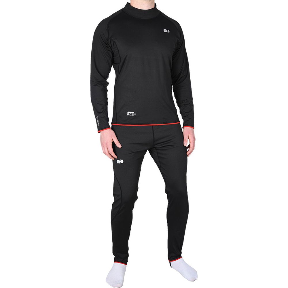 Oxford Warm Dry Thermal Base Layer Top Black