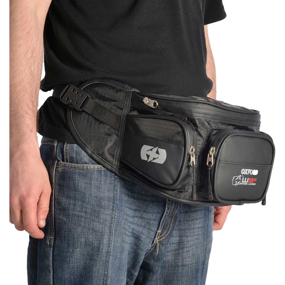 Oxford XW3R Waist Bag Black - 3 Litres