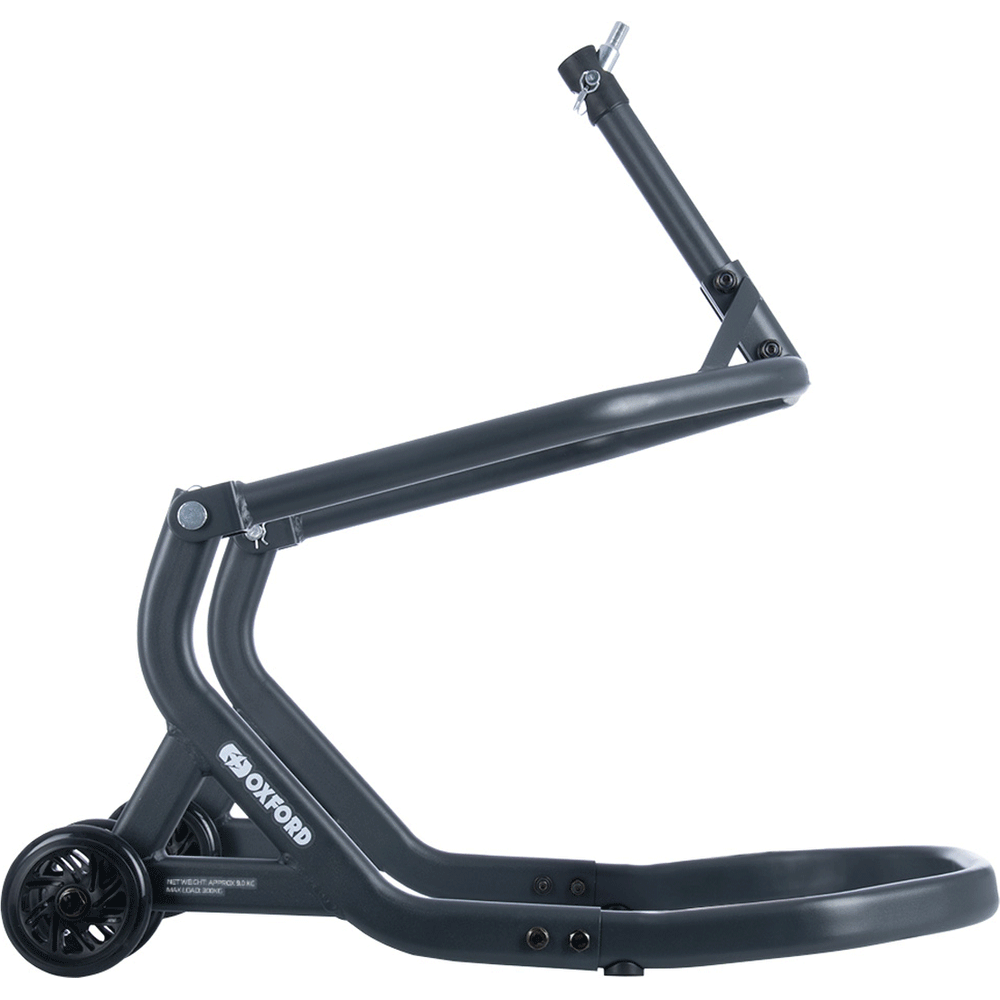 Oxford ZERO-G Headstock Paddock Stand Grey  - FREE UK Shipping, FREE 365 Day Returns | Moto Central