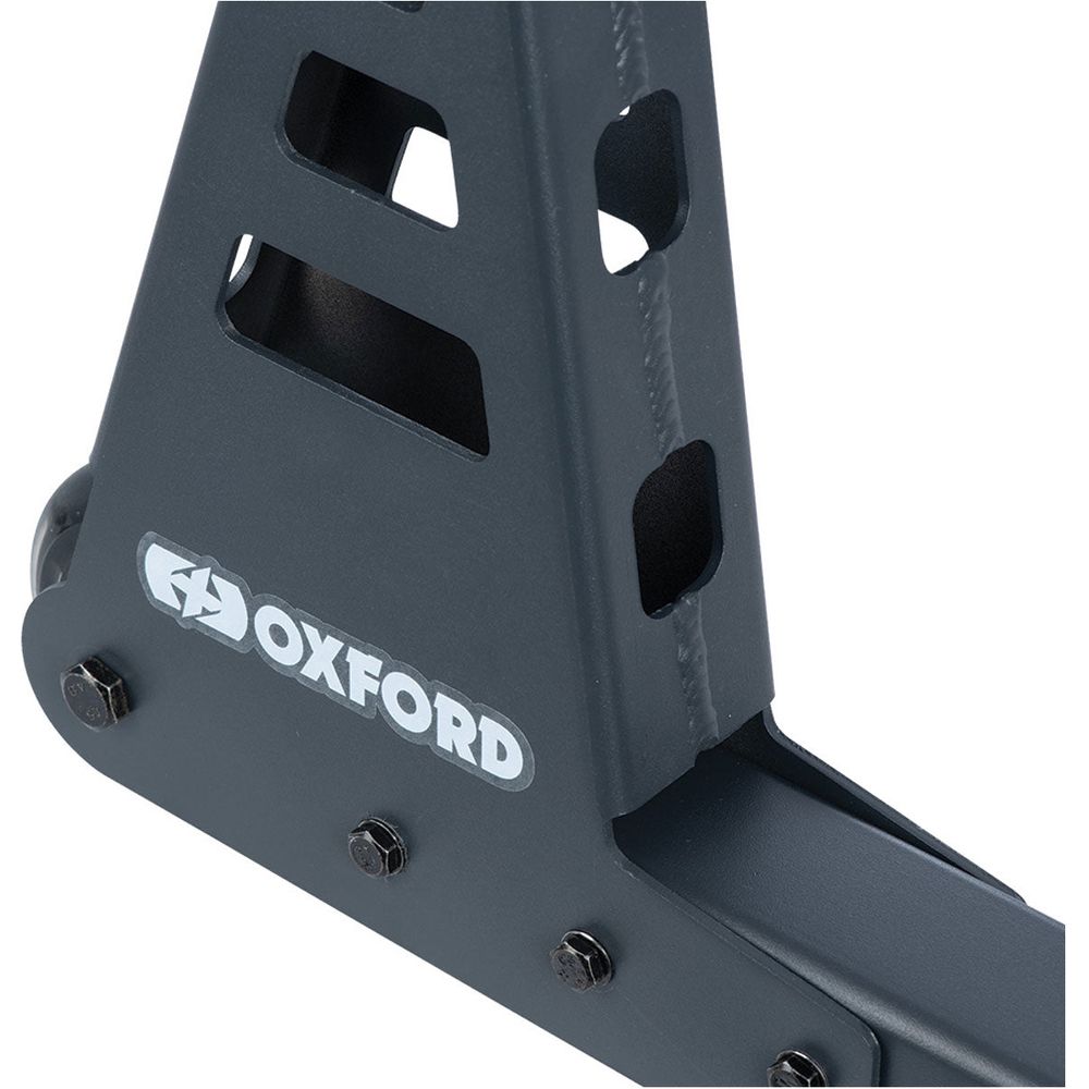 Oxford Zero-G Lite Front Paddock Stand Black  - FREE UK Shipping, FREE 365 Day Returns | Moto Central