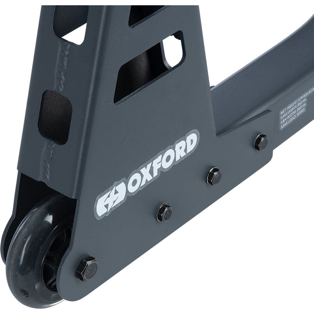 Oxford Zero-G Lite Rear Paddock Stand Black  - FREE UK Shipping, FREE 365 Day Returns | Moto Central