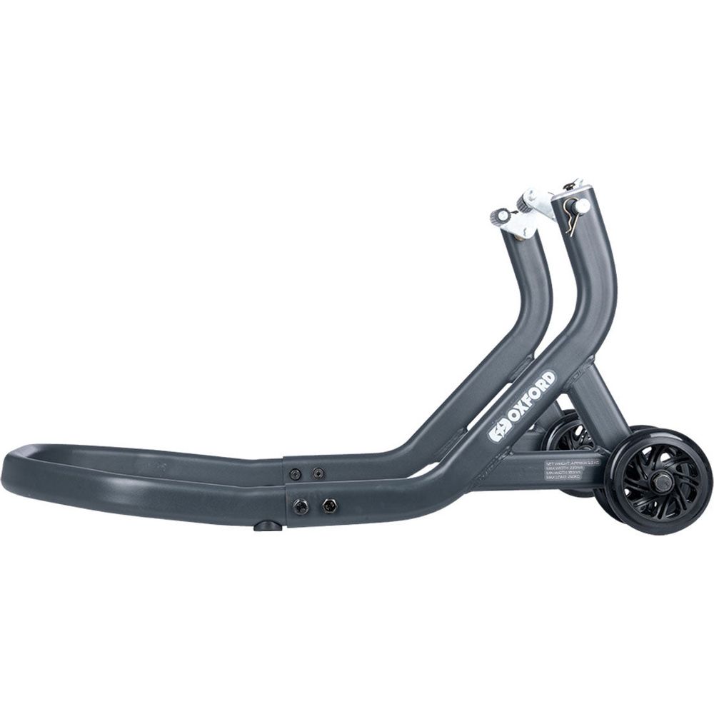 Oxford Zero-G Front Paddock Stand Grey - FREE UK Shipping, FREE 365 Day Returns | Moto Central