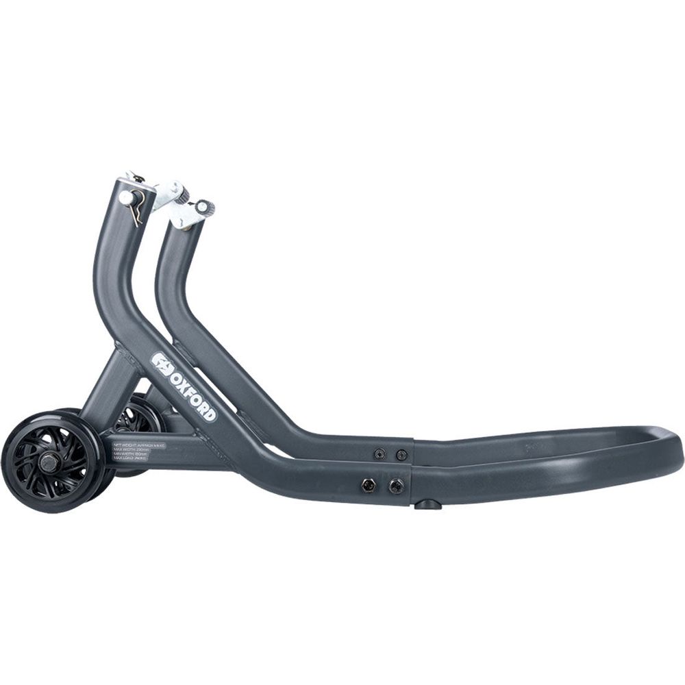 Oxford Zero-G Front Paddock Stand Grey - FREE UK Shipping, FREE 365 Day Returns | Moto Central