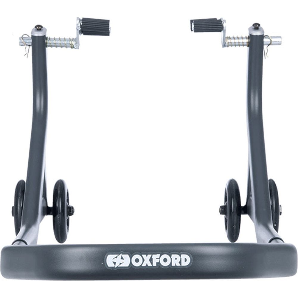 Oxford Zero-G Front Paddock Stand Grey - FREE UK Shipping, FREE 365 Day Returns | Moto Central