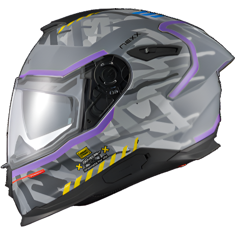 Nexx Y.100R Urbangram Full Face Helmet Matt Nardo Grey - FREE UK Shipping, FREE 365 Day Returns | Moto Central