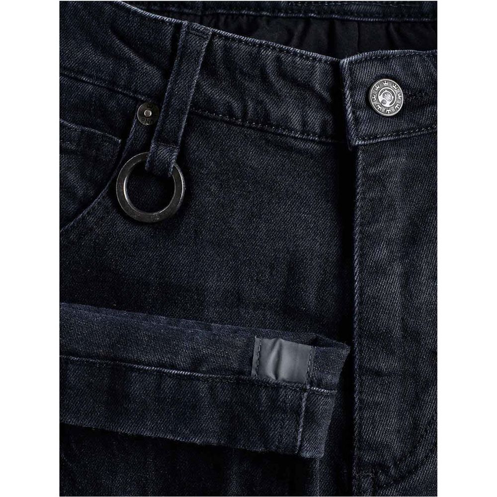 Pando Moto Boss Black 9 Slim Fit Cordura / Aramid Denim Jeans Black