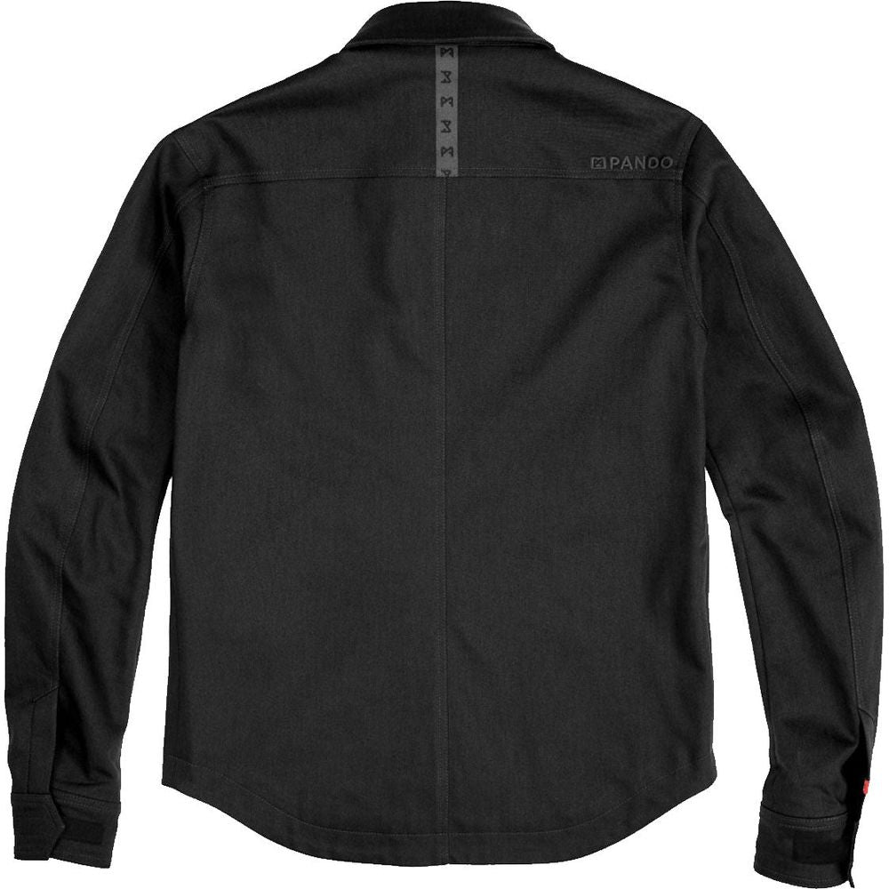 Pando Moto Capo Cor 03 Unisex Riding Shirt Black  - FREE UK Shipping, FREE 365 Day Returns | Moto Central