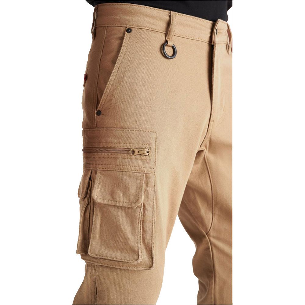 Pando Moto Desert Cargo Trouser Beige