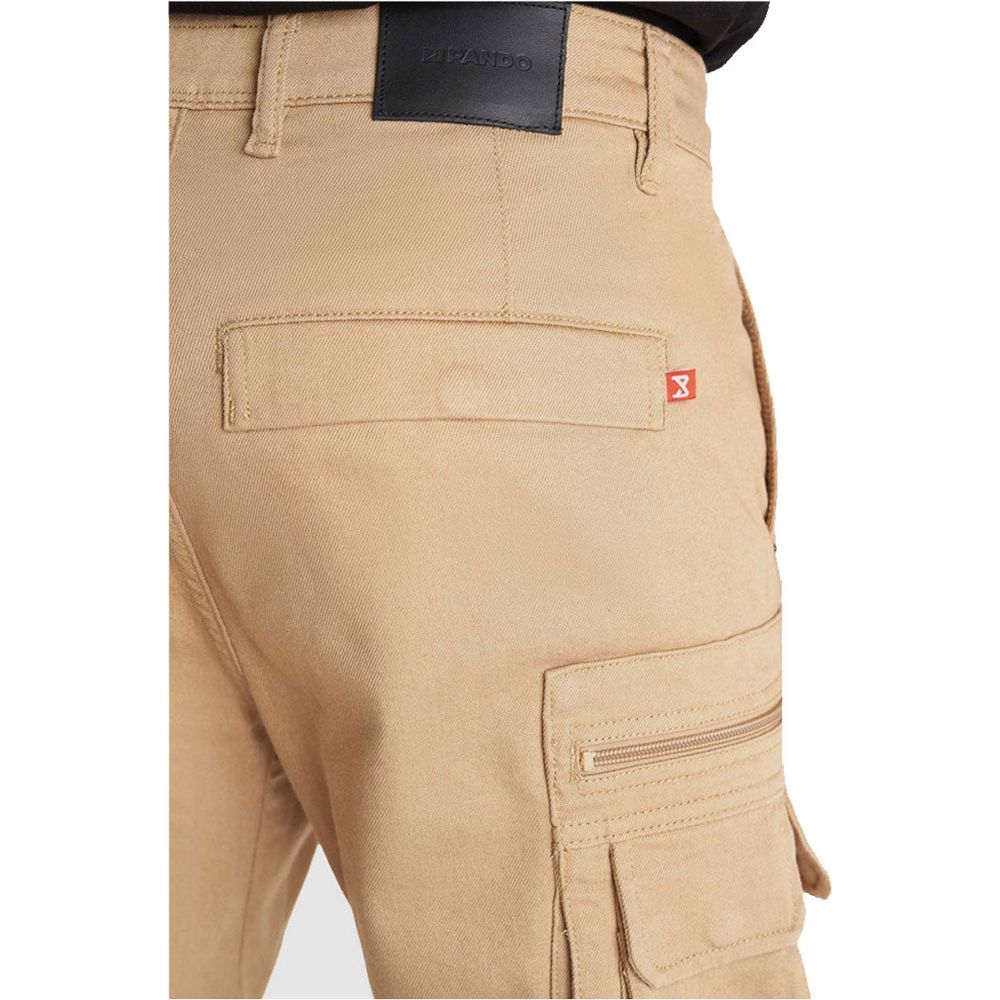 Pando Moto Desert Cargo Trouser Beige