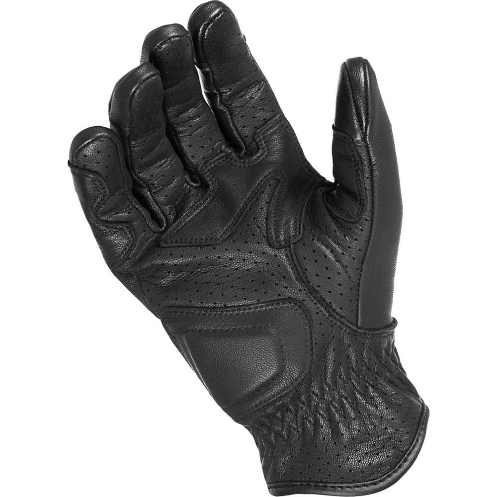 Pando Moto Ivy Summer Leather Gloves Black