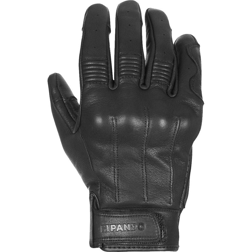 Pando Moto Ivy Summer Leather Gloves Black