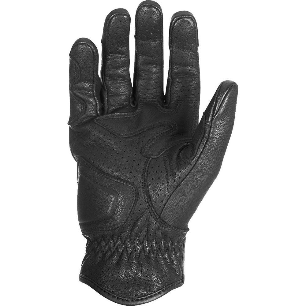 Pando Moto Ivy Summer Leather Gloves Black