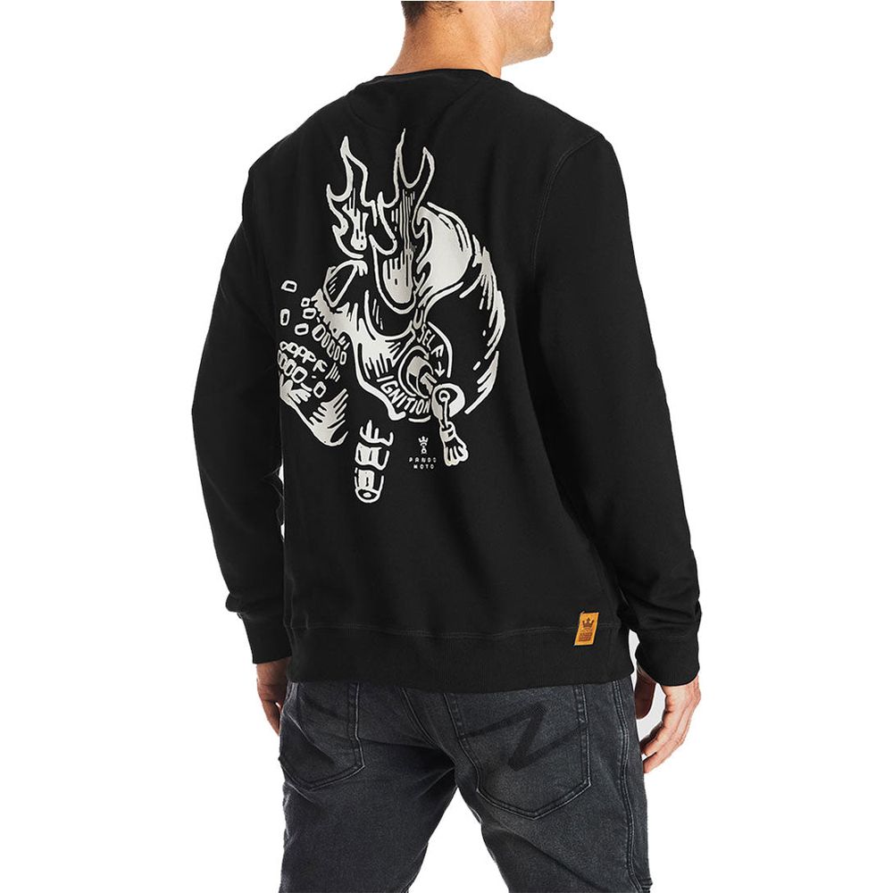 Pando Moto John Ignition Sweatshirt Black