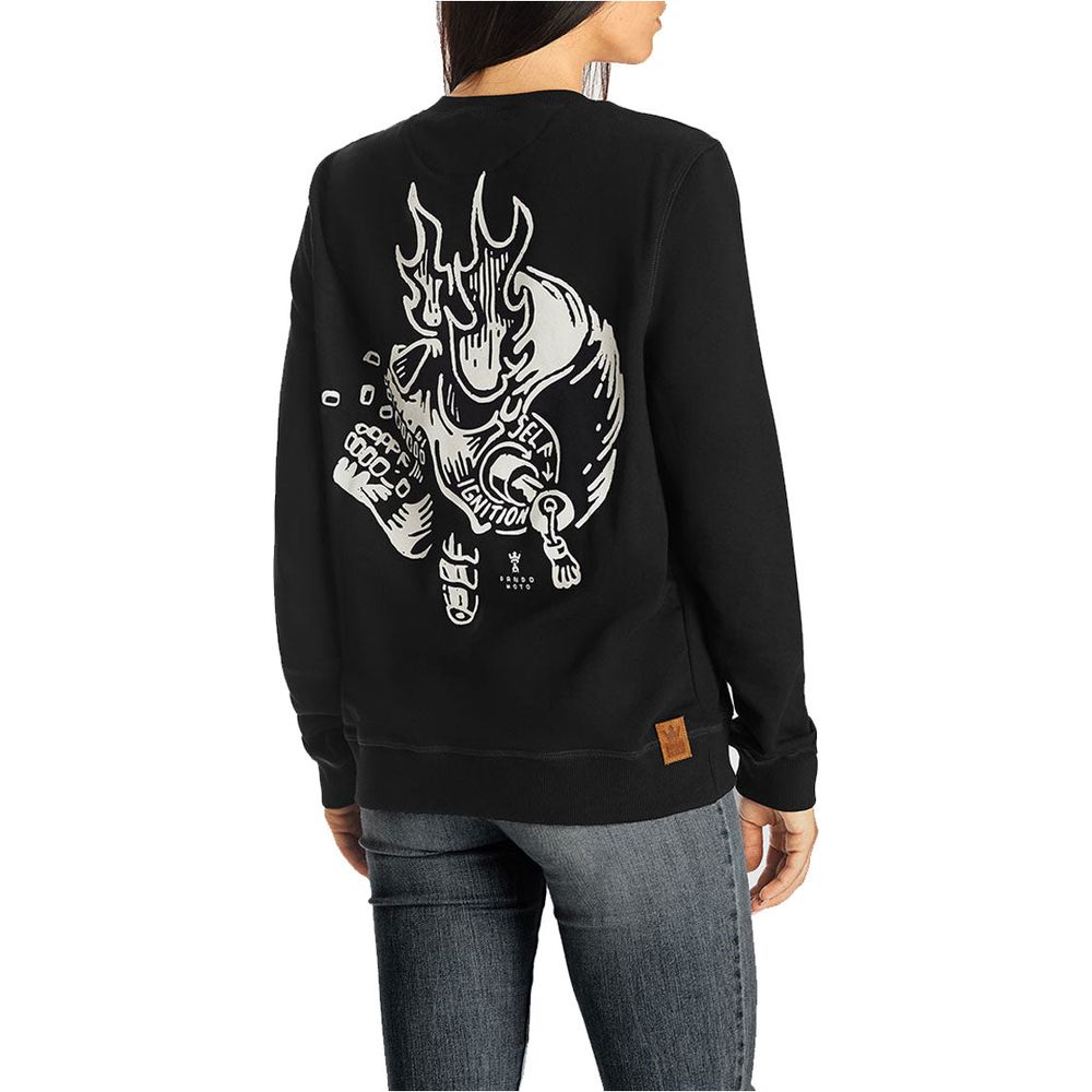 Pando Moto John Ignition Sweatshirt Black