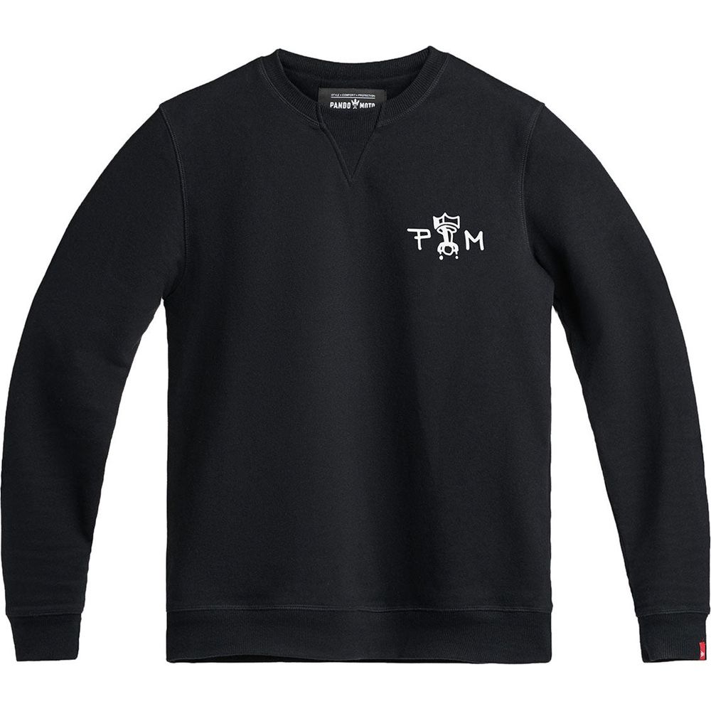 Pando Moto John Tiger Sweatshirt Black