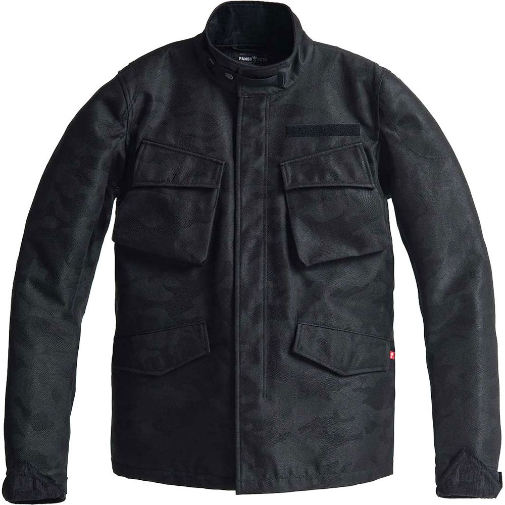 Pando Moto M65 Waterproof Textile Jacket Black FREE Delivery Returns