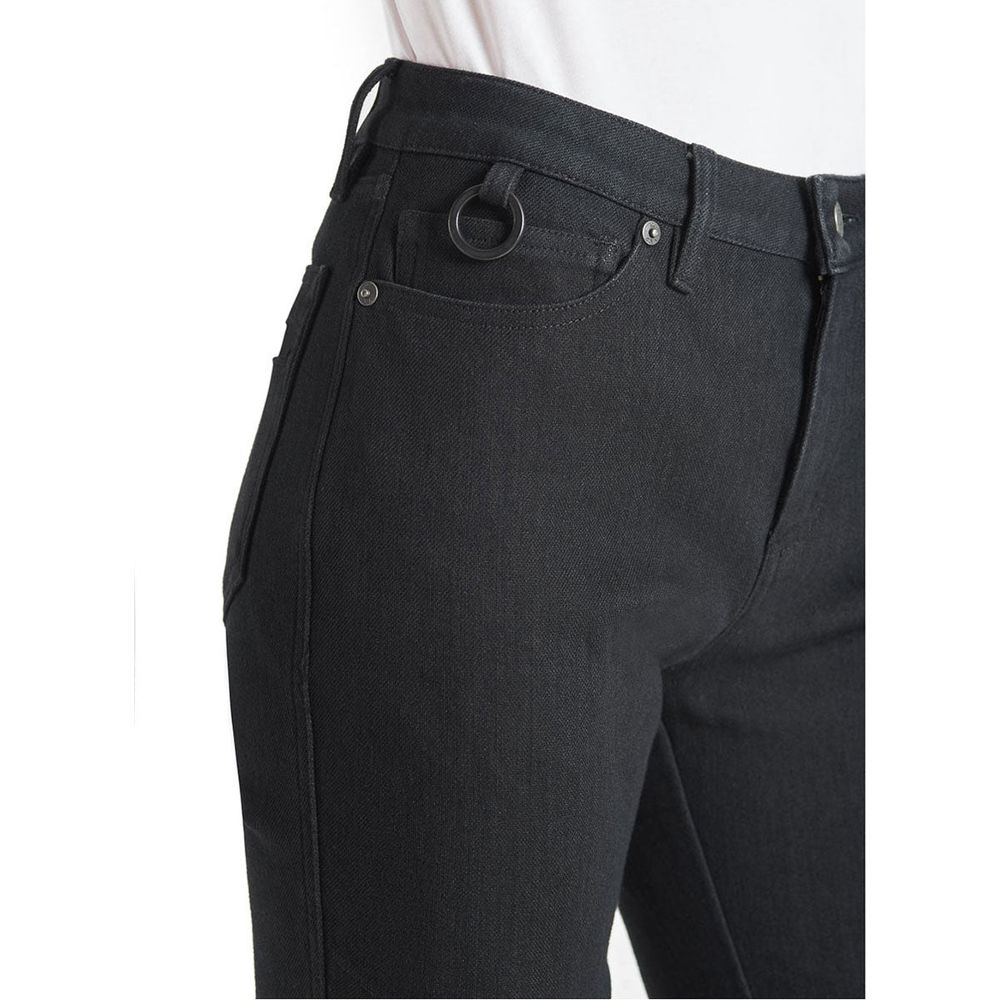 Pando Moto Kissaki Dyn 01 Ladies Denim Jeans Black  - FREE UK Shipping, FREE 365 Day Returns | Moto Central