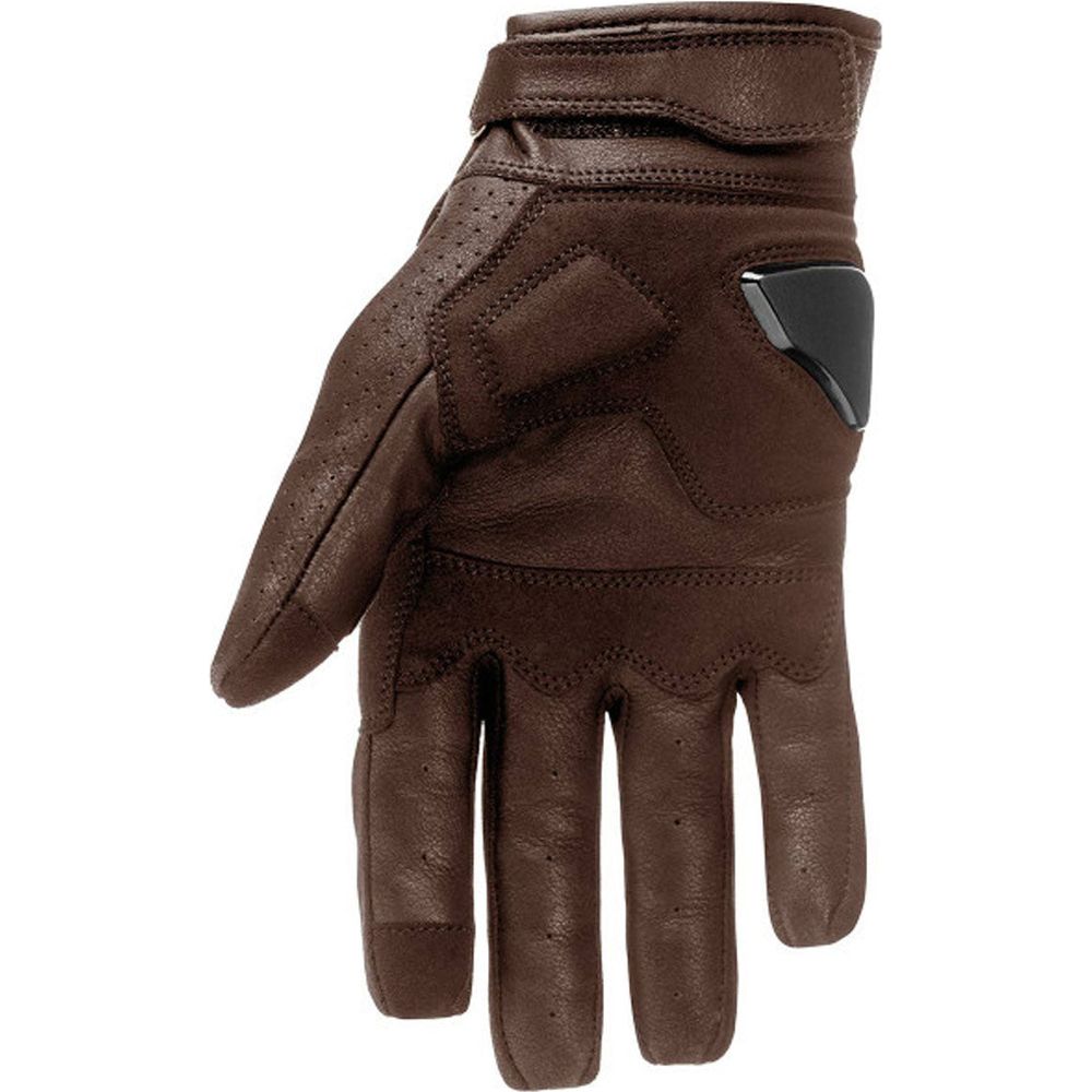 Pando Moto Onyx Summer Leather Gloves Brown - FREE UK Shipping, FREE 365 Day Returns | Moto Central