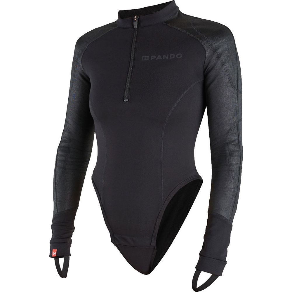 Pando Moto Shell WW AA Protective Ladies Base Layer Body Suit Black