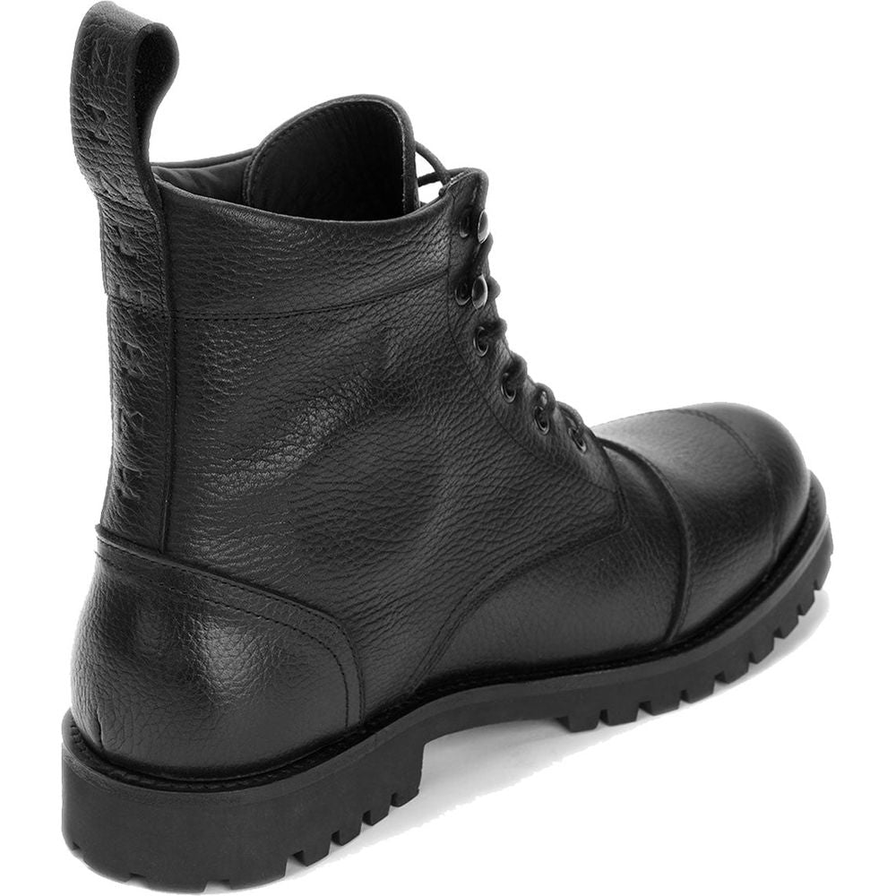 Pando Moto Tabi Short Boots Black  - FREE UK Shipping, FREE 365 Day Returns | Moto Central