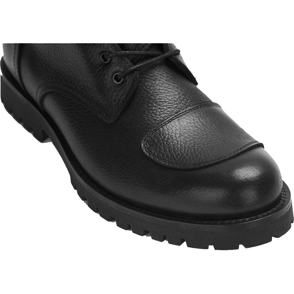 Pando Moto Tabi Short Boots Black  - FREE UK Shipping, FREE 365 Day Returns | Moto Central