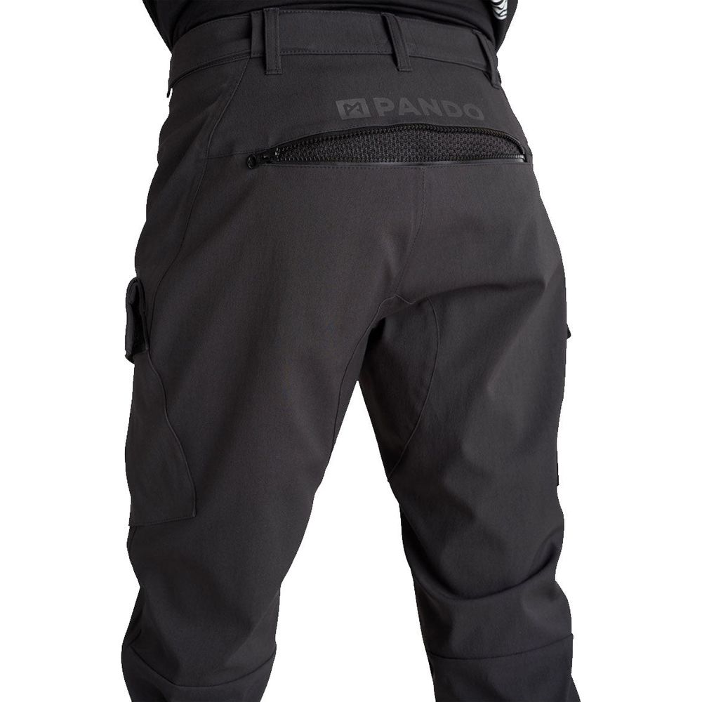 Pando Moto Triton Waterproof Slim Fit Textile Trouser Black - FREE UK Shipping, FREE 365 Day Returns | Moto Central