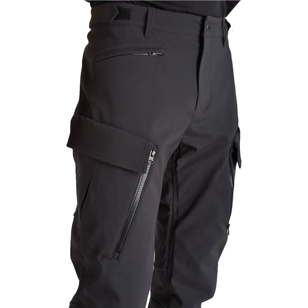 Pando Moto Triton Waterproof Slim Fit Textile Trouser Black - FREE UK Shipping, FREE 365 Day Returns | Moto Central