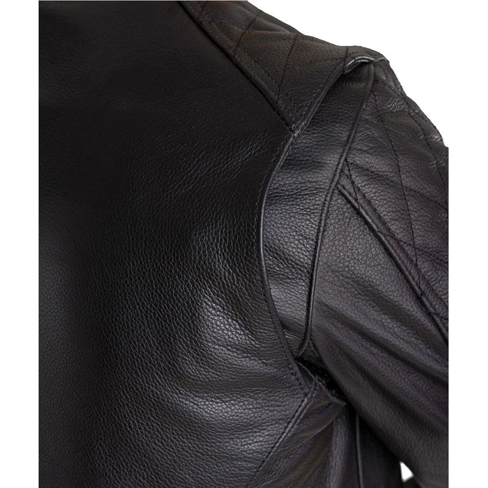 Pando Moto Twin Leather Jacket Black - FREE UK Shipping, FREE 365 Day Returns | Moto Central