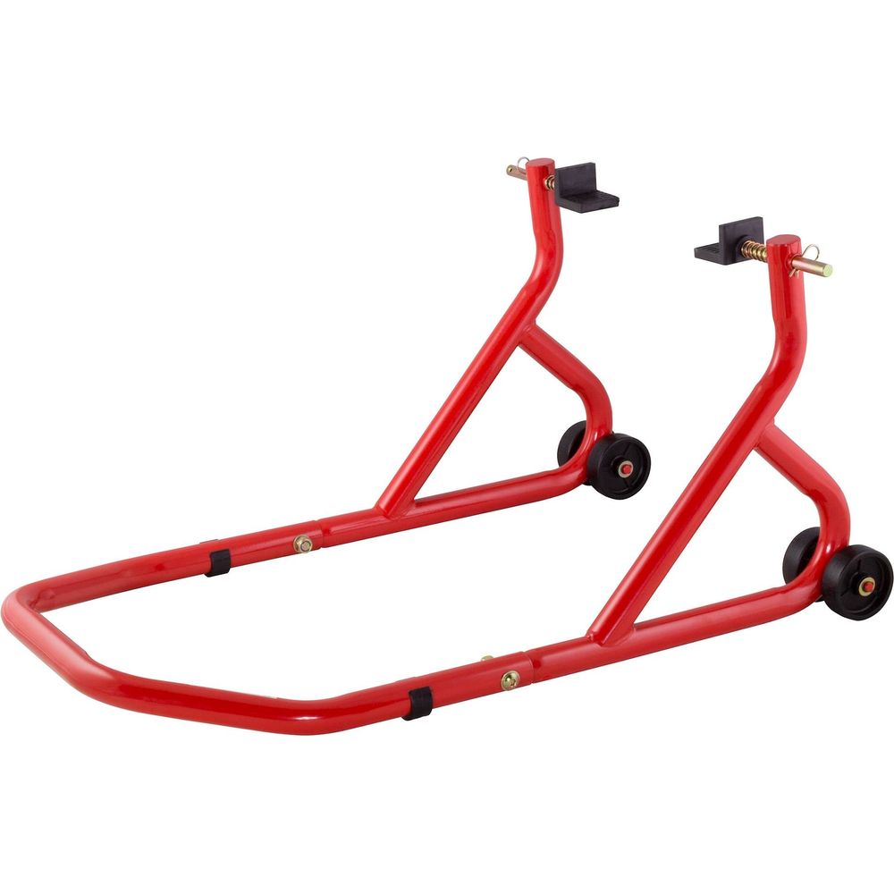 BikeTek Series 3 Rear Track Paddock Stand Red