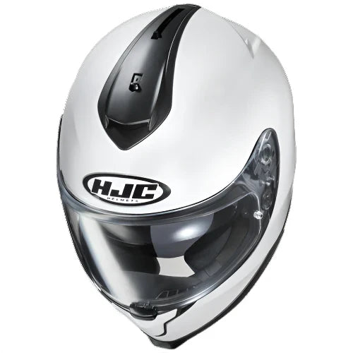 HJC C70N Full Face Helmet Pearl White - FREE UK Shipping, FREE 365 Day Returns | Moto Central