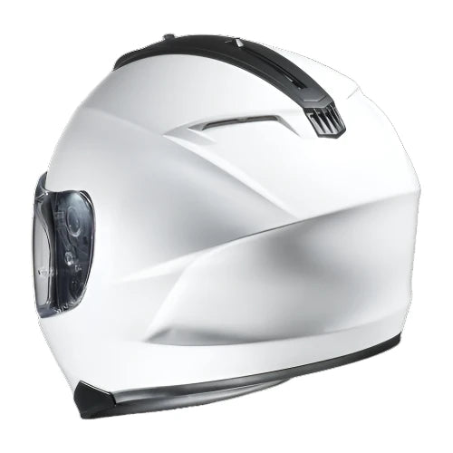 HJC C70N Full Face Helmet Pearl White - FREE UK Shipping, FREE 365 Day Returns | Moto Central