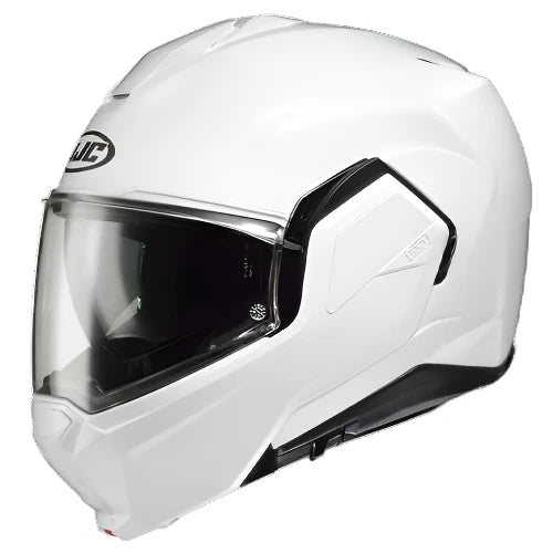 HJC I100 Flip-Up Helmet White - FREE UK Shipping, FREE 365 Day Returns | Moto Central