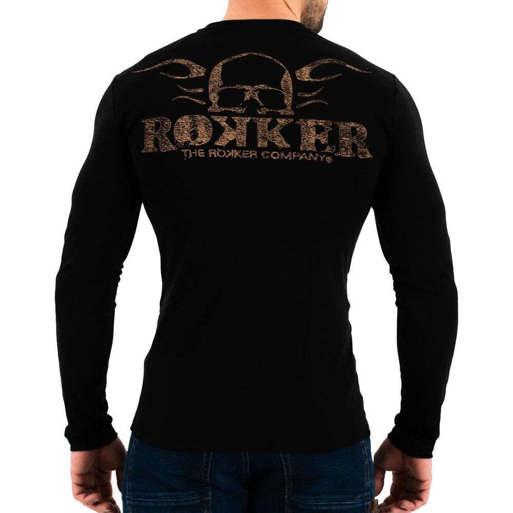 Rokker Performance TRC Long Sleeves T-Shirt Black - FREE UK Shipping, FREE 365 Day Returns | Moto Central