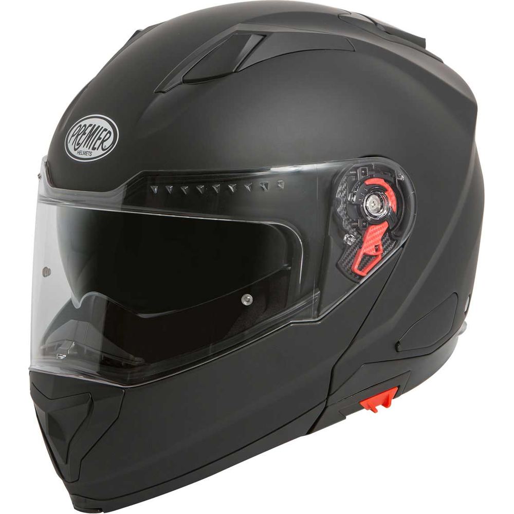 Premier Delta U9 Flip-Up Helmet Matt Black