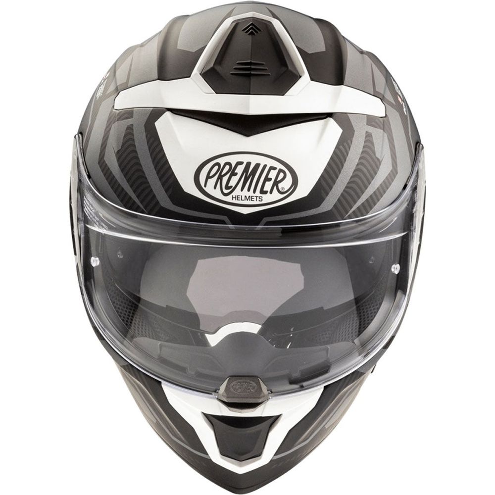 Premier Devil JC 8 Full Face Helmet Black / White