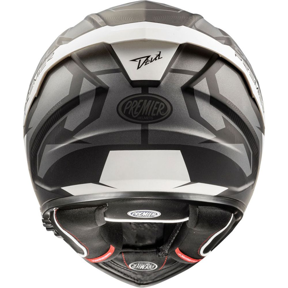 Premier Devil JC 8 Full Face Helmet Black / White