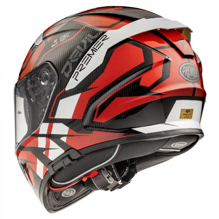 Premier Devil JC 92 Full Face Helmet Black / Red