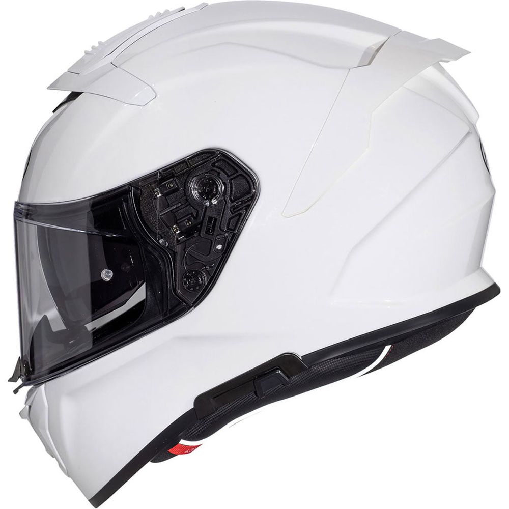 Premier Devil U8 Full Face Helmet Gloss White  - FREE UK Delivery - Moto Central